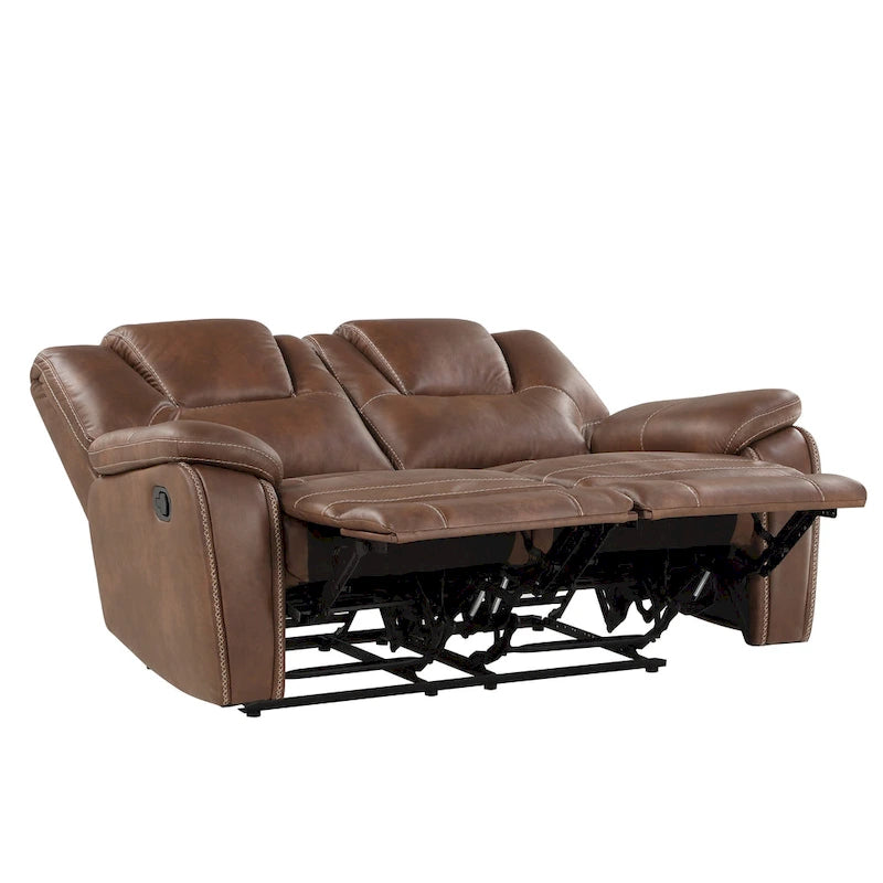 Faux Leather Reclining 3-Piece Set