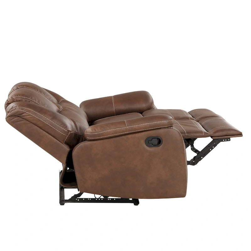 Faux Leather Reclining 3-Piece Set