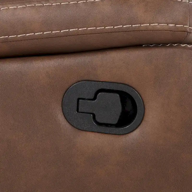 Faux Leather Reclining 3-Piece Set