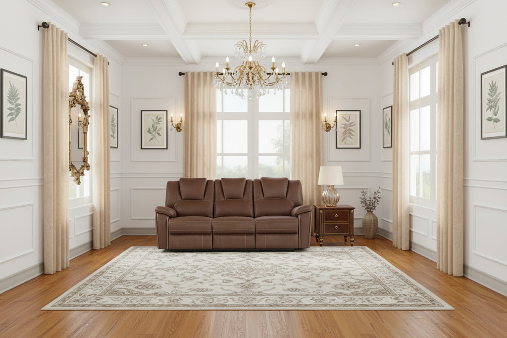 Faux Leather Reclining 3-Piece Set