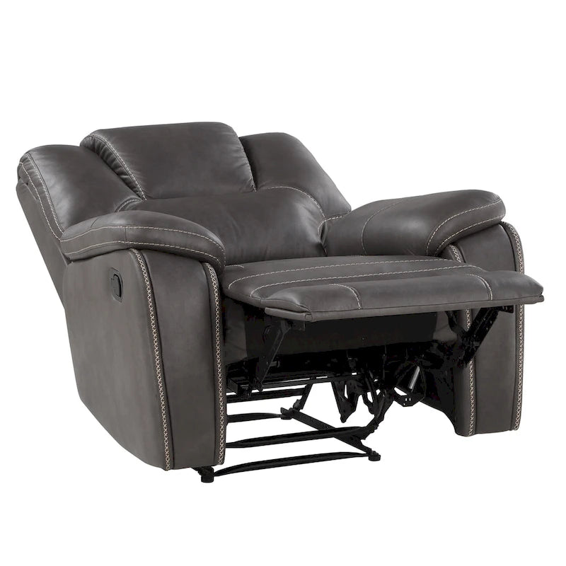 Faux Leather Reclining 3-Piece Set