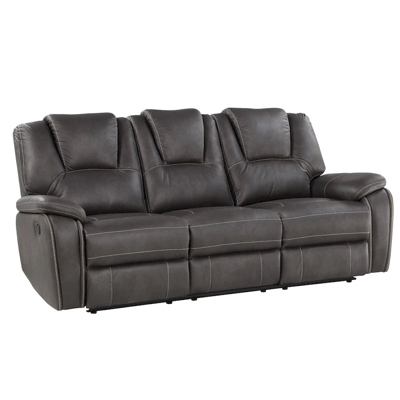 Faux Leather Reclining 3-Piece Set