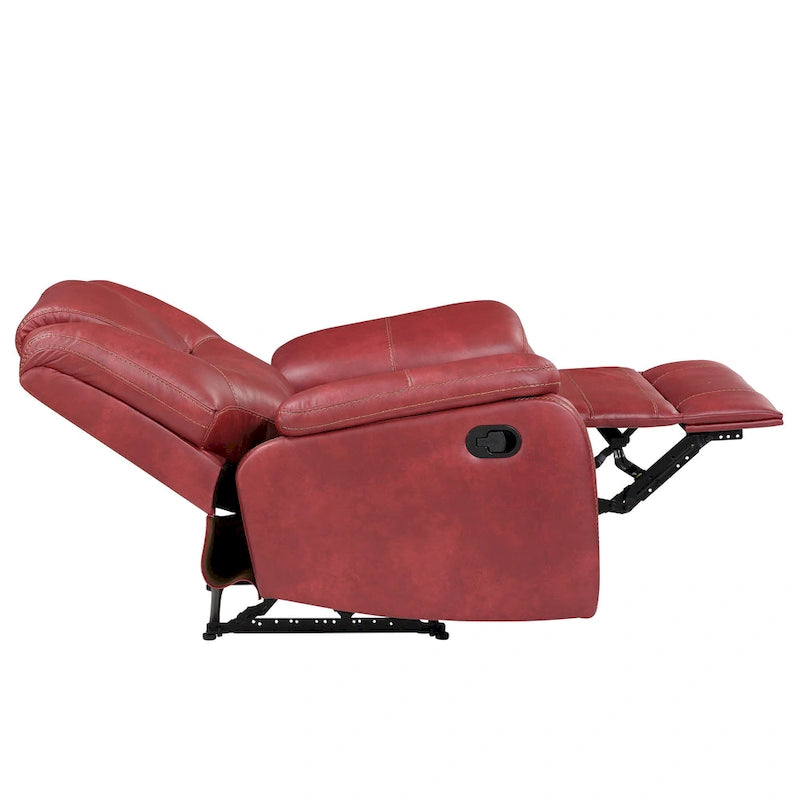 Faux Leather Reclining 3-Piece Set