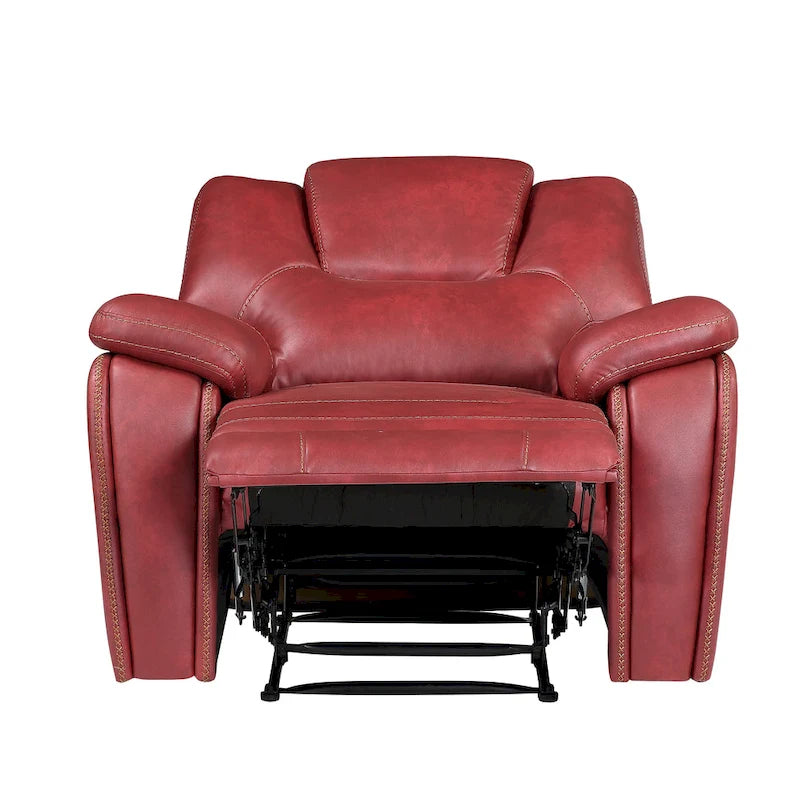 Faux Leather Reclining 3-Piece Set