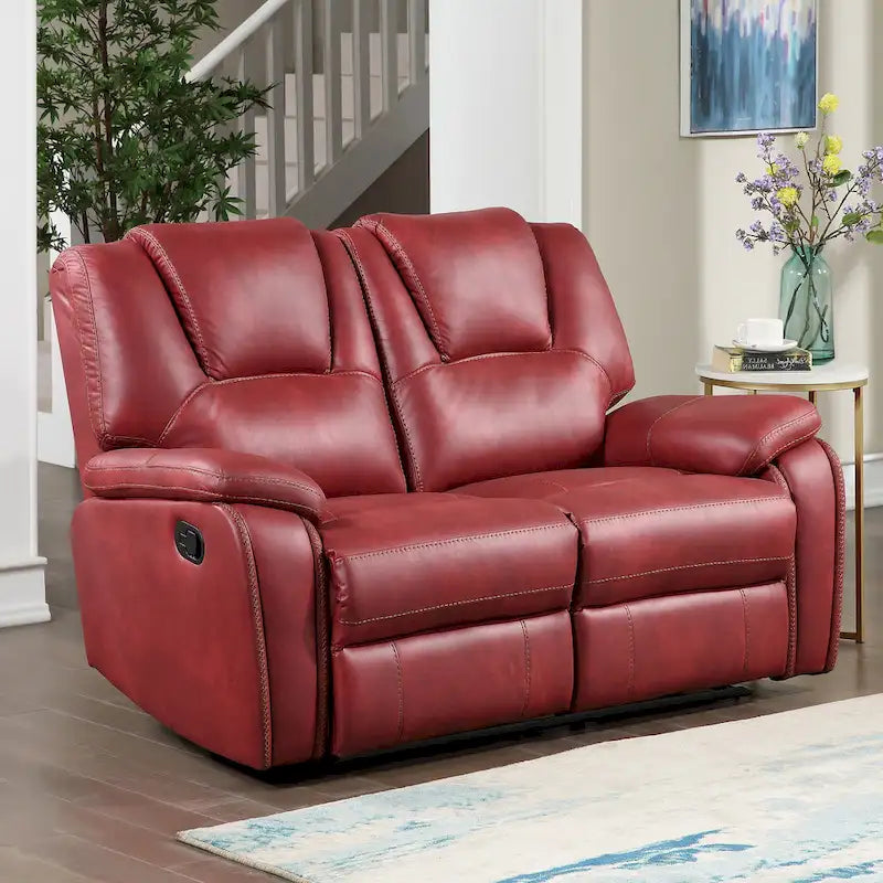 Faux Leather Reclining 3-Piece Set