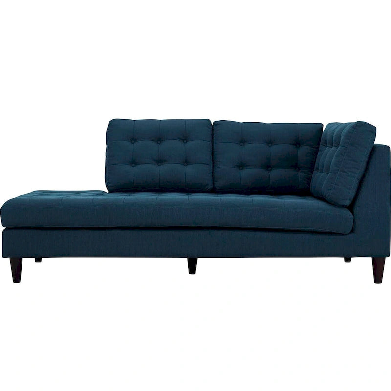 Empress Upholstered Fabric Chaise