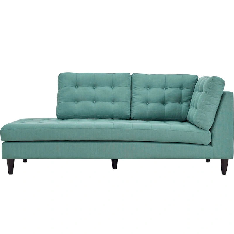 Empress Upholstered Fabric Chaise