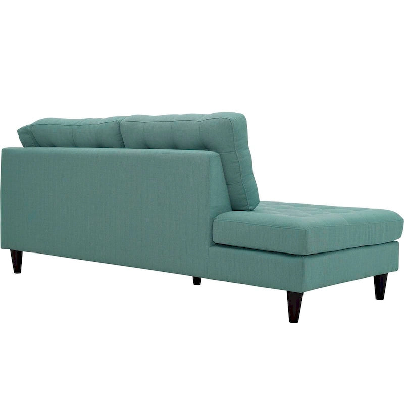 Empress Upholstered Fabric Chaise
