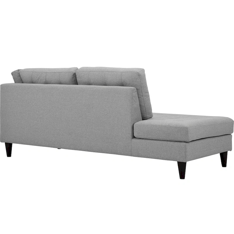 Empress Upholstered Fabric Chaise