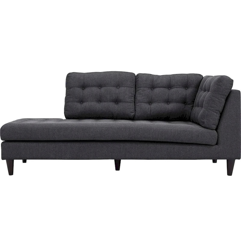 Empress Upholstered Fabric Chaise