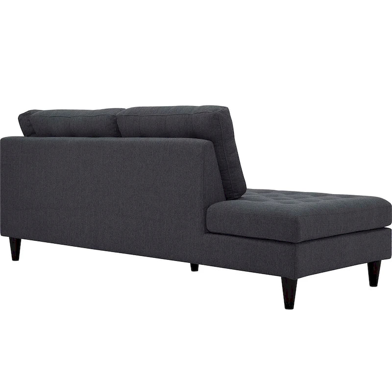 Empress Upholstered Fabric Chaise