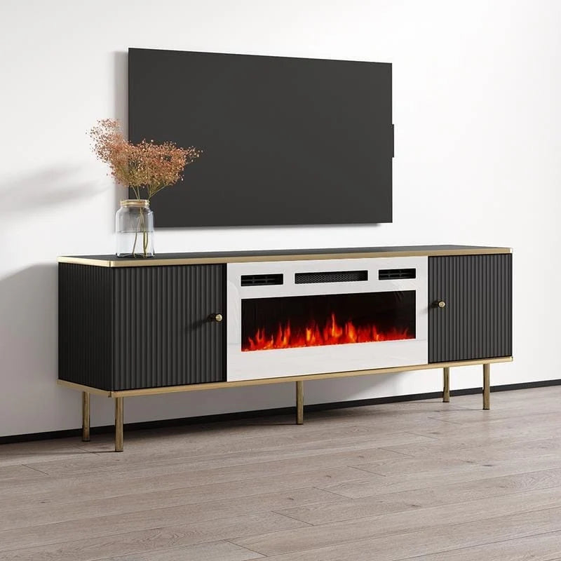 WH-EF Electric Fireplace 63 TV Stand