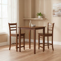 30 x 30 Counter Height Table with 2 Stools - 3 Piece Set