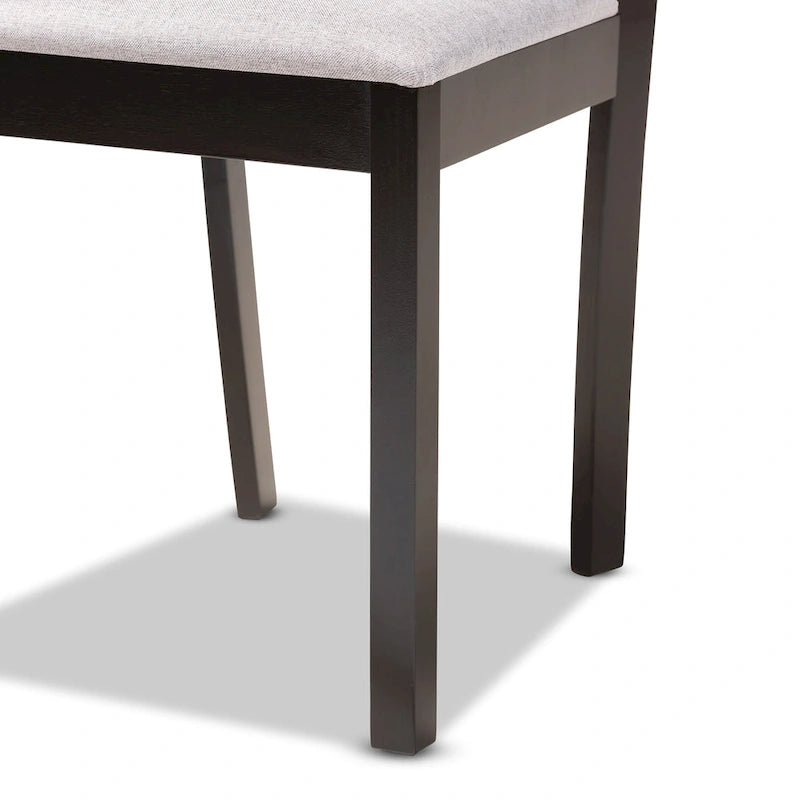 Carlin Modern and Transitional 7-Piece Wood Dining Set