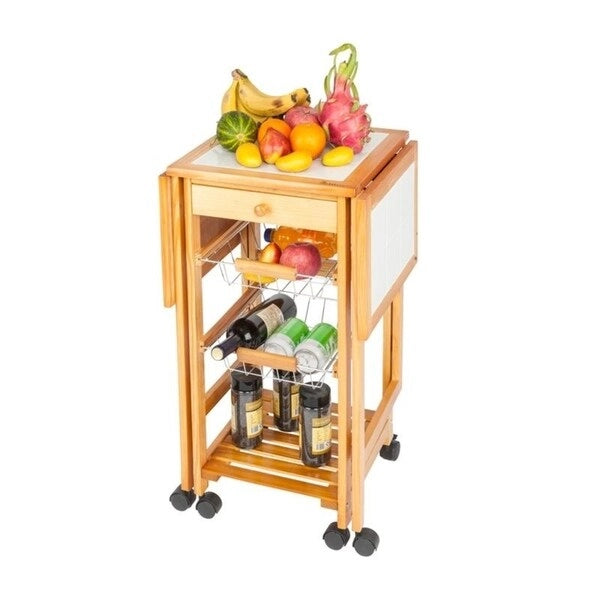 Drop Leaf Kitchen Island