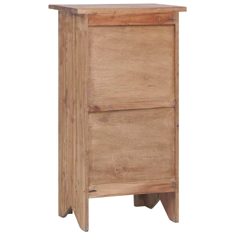 Solid Mahogany Wood Bedside Cabinet