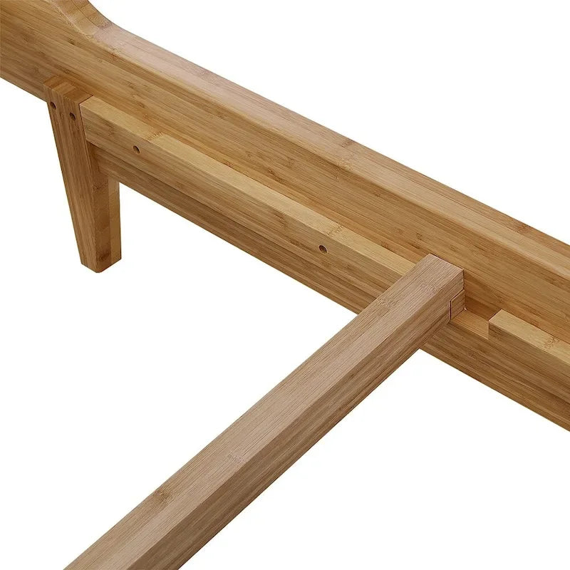 Currant Queen Platform Bed, Caramelized
