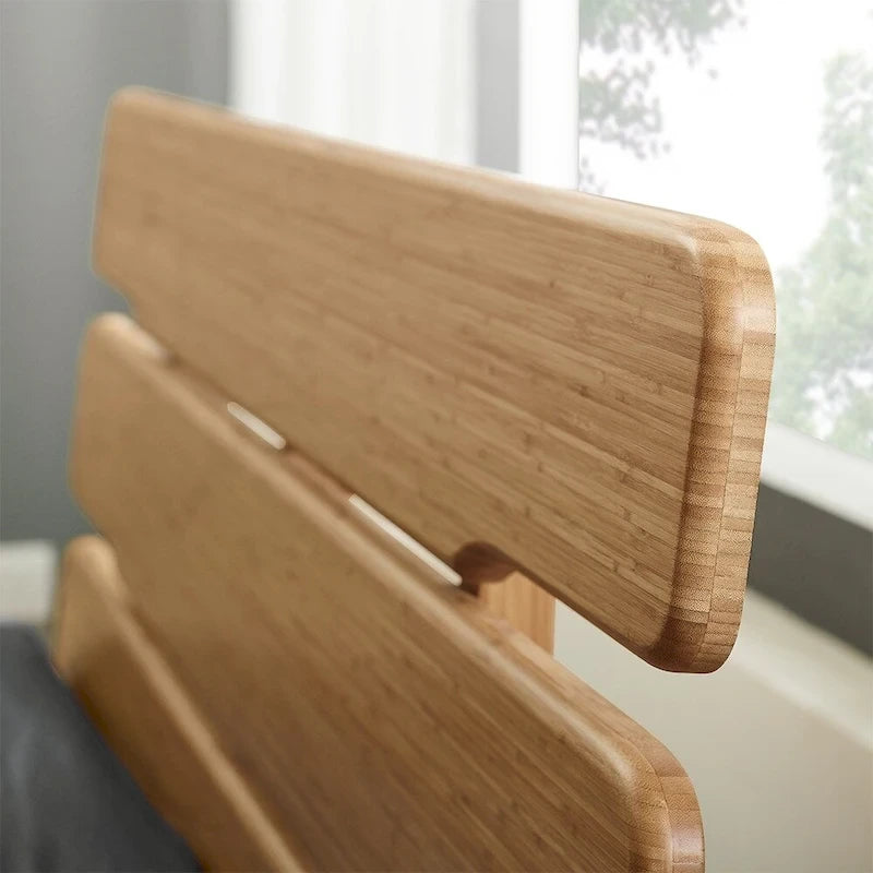 Currant Queen Platform Bed, Caramelized
