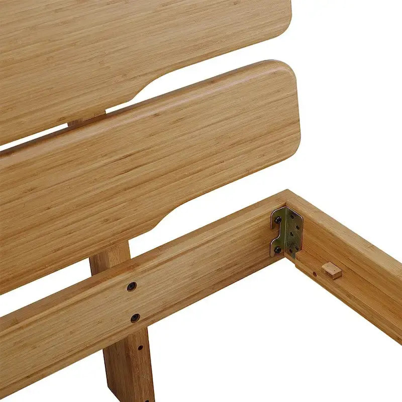 Currant Queen Platform Bed, Caramelized