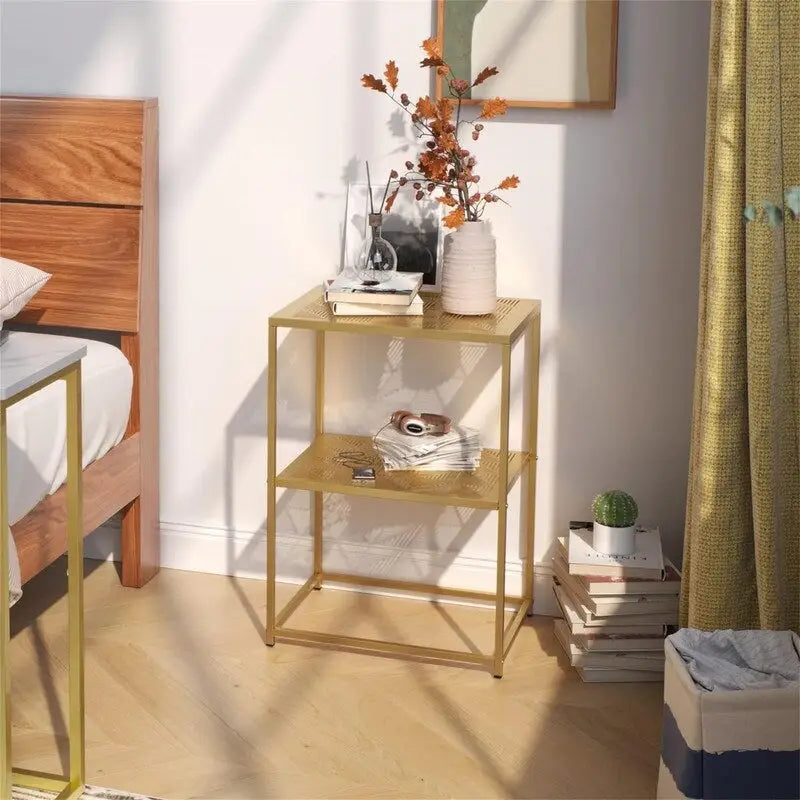 Standing Metal Shelf - 11.8D x 15.8W x 22.1H