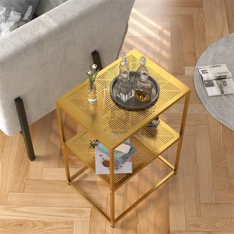 Standing Metal Shelf - 11.8D x 15.8W x 22.1H