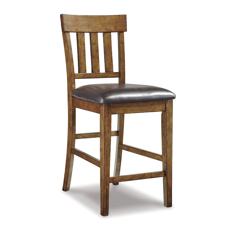 Medium Brown 8-Piece Counter Height Dining Package